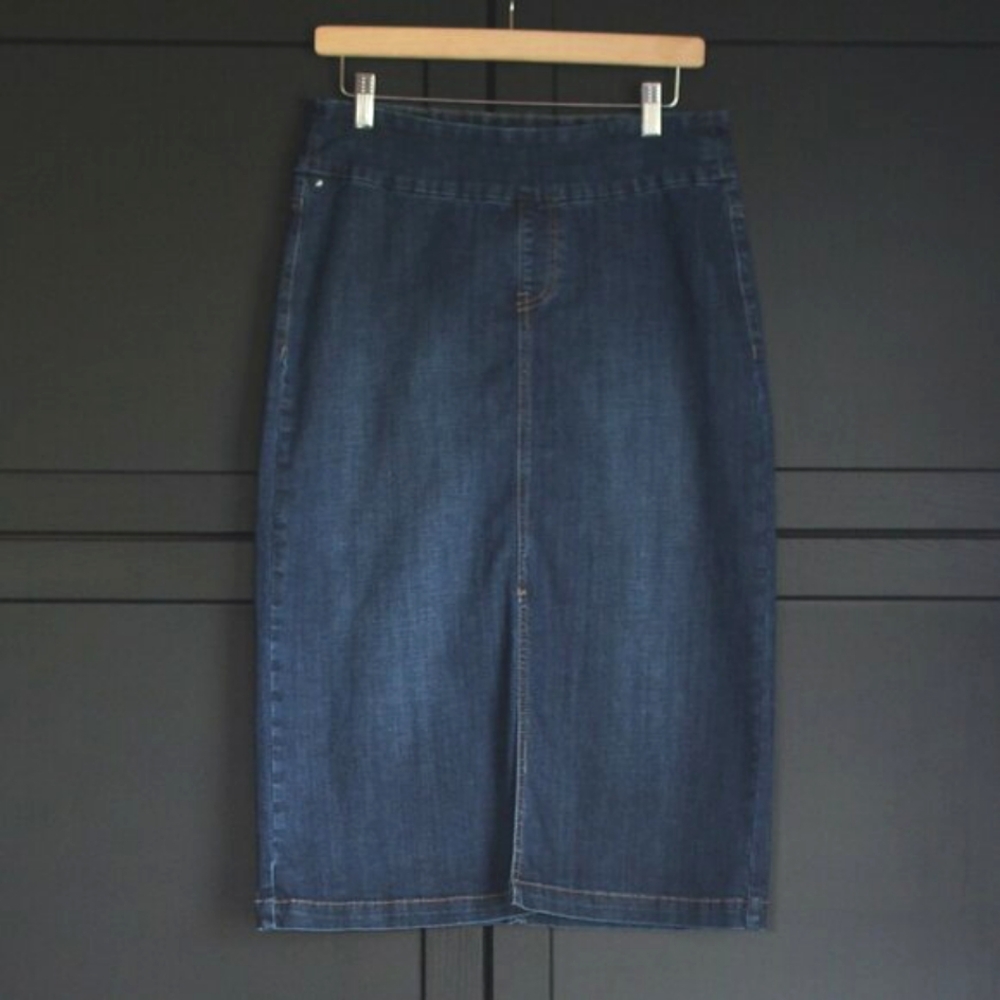 Lois | Louisa Pull-On Denim Skirt